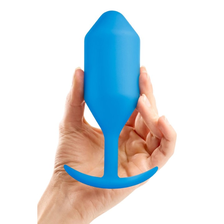 Butt Plug Vibrante B-Vibe 5 Azzurro