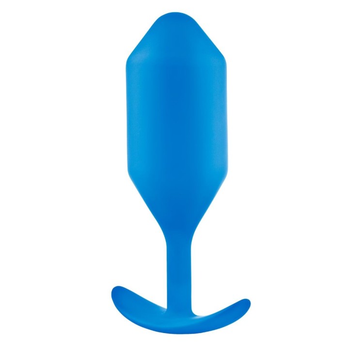 Butt Plug Vibrante B-Vibe 5 Azzurro