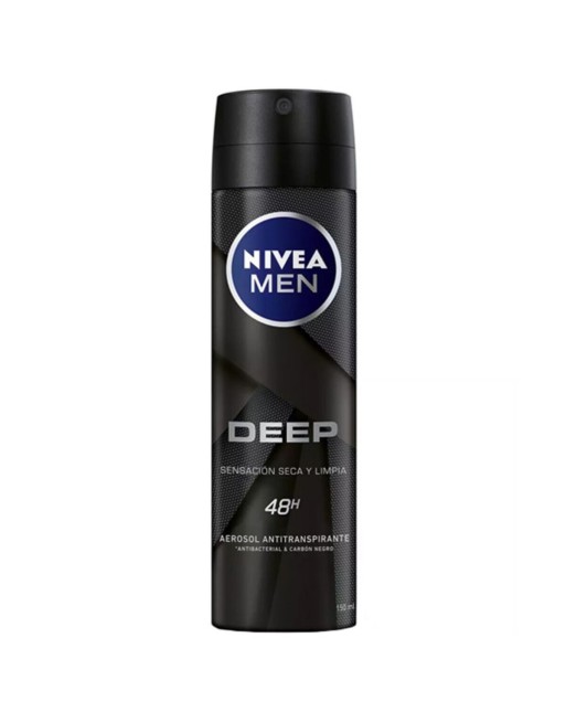 Spray déodorant Men Deep Black Carbon Nivea J25107-bf (150 ml) 150 ml