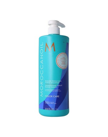 Shampoo til blond eller gråt hår Moroccanoil PUSH1000SP