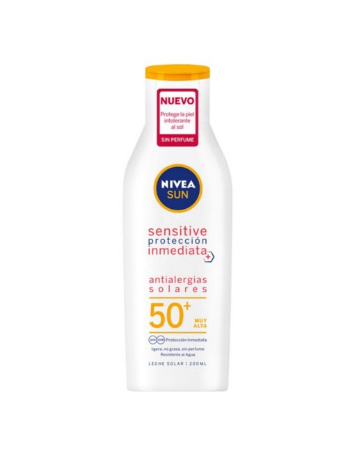 Protector Antialergias Solares Sensitive Nivea (200 ml) 50+ (200 ml)
