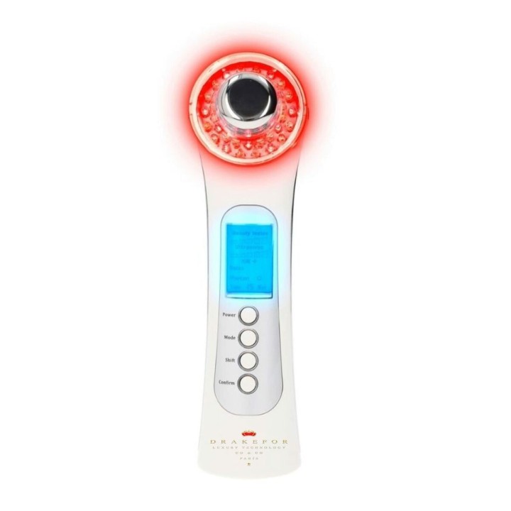 Ansigtsforyngende massager med høj frekvens Drakefor 480 Hvid