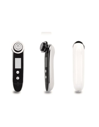 Masseur Facial avec Radiofréquence, Photothérapie et Électrostimulation Drakefor HACKER Noir 3 Pièces