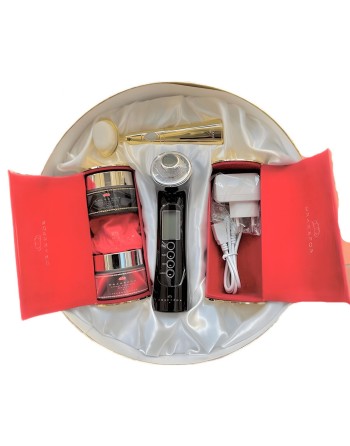 Verjüngendes Hochfrequenz-Gesichtsmassagegerät Drakefor 480 Schwarz 3 Stücke