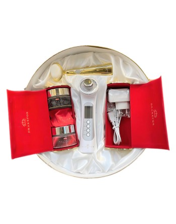 Masseur Haute Fréquence pour le Rajeunissement du Visage Drakefor 480 Blanc Soin rajeunissant 3 Pièces