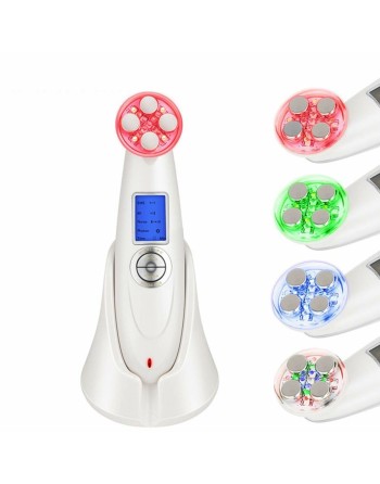 Masseur Facial avec Radiofréquence, Photothérapie et Électrostimulation Drakefor DKF-9901 Blanc