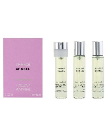 Parfume sæt til kvinder Chance Eau Fraiche Chanel (3 pcs) Chance Eau Fraiche