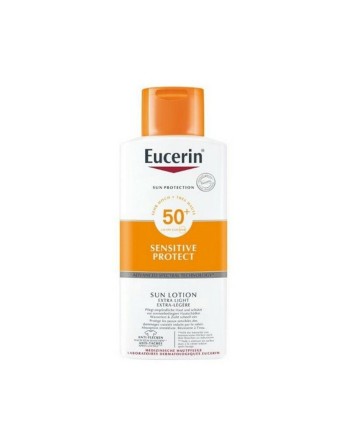 Sun Lotion Sensitive Protect Eucerin Spf 50 SPF 50+