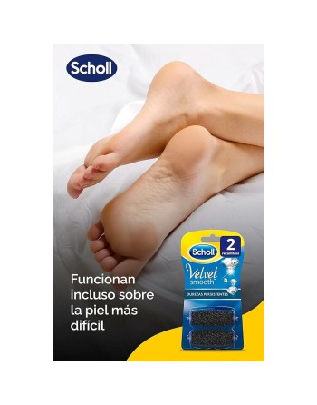 Exfoliante para Pies Scholl Velvet Smooth (2 Unidades)