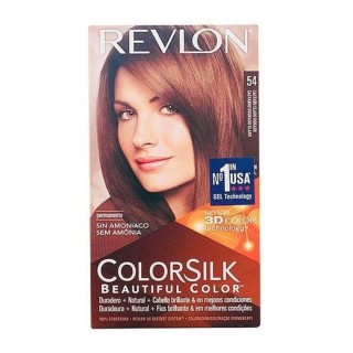 Farve uden Ammoniak Revlon 309978695547 Gylden Lys Kastanje (3 enheder)