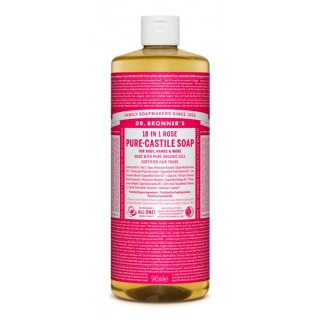 Flydende sæbe Dr Bronner's 945 ml Roser
