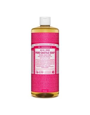 Savon liquide Dr Bronner's 945 ml Roses