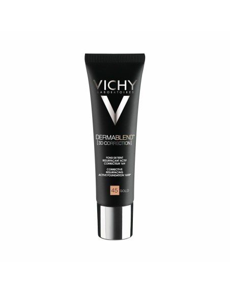 Liquid Make Up Base Vichy Dermablend 3D Make-Up 45-gold Spf 15 30 ml (30 ml)