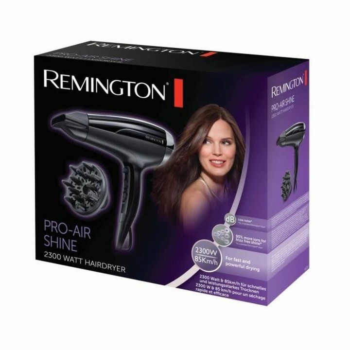 Hårtørrer Remington D5215 2300 W Sort