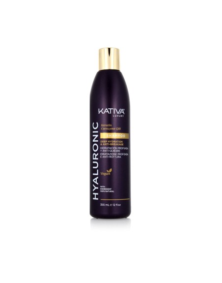 Moisturizing Shampoo Kativa Hyaluronic Keratin 355 ml