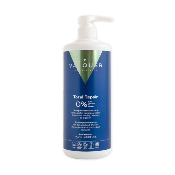 Shampoo Riparatore Valquer SIN SULFATOS 1 L
