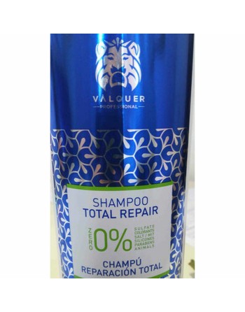Shampoo Riparatore Valquer SIN SULFATOS 1 L