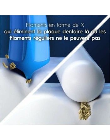 Recambio para Cepillo de Dientes Eléctrico Oral-B Sensitive Clean Pro Blanco