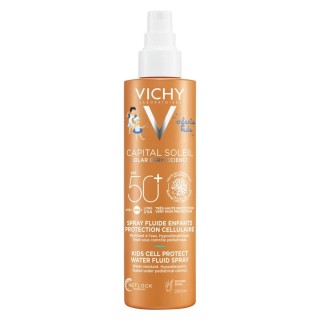 Protector Solar para Niños en Spray Vichy Capital Soleil Spf 50+ 200 ml