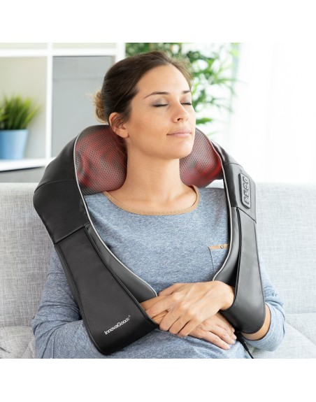 Massaggiatore Shiatsu Pro Massaki InnovaGoods 24W