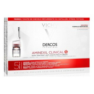 Anti-hårtab behandling Dercos Vichy 12585750 (21 x 6 ml)