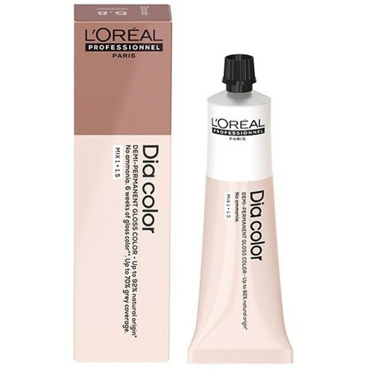 Semi-permanent Farve L'Oreal Professionnel Paris DIA COLOR Nº 5.18 60 ml Uden ammoniak