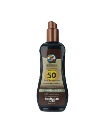 Spray Protecteur Solaire Australian Gold Instant Bronzer Spf 50