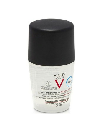 Déodorant Roll-On Vichy Homme 50 ml 48 heures Anti-transpirant