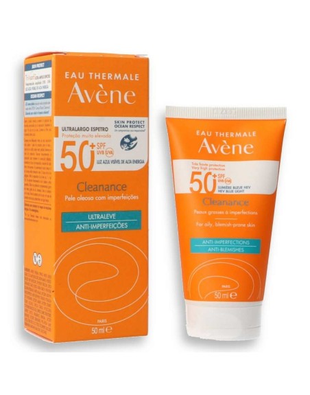 Lotion corporelle Avene Cleanance Spf 50 Spf 50+ 50 ml