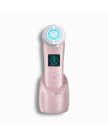 Gesichtsmassagegerät mit Radiofrequenz, Phototherapie und Elektrostimulation Drakefor NANOSKIN EXTREME Rosa