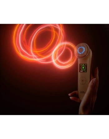 Facial Massager with Radiofrequency, Phototherapy and Electrostimulation Drakefor NANOSKIN EXTREME Pink