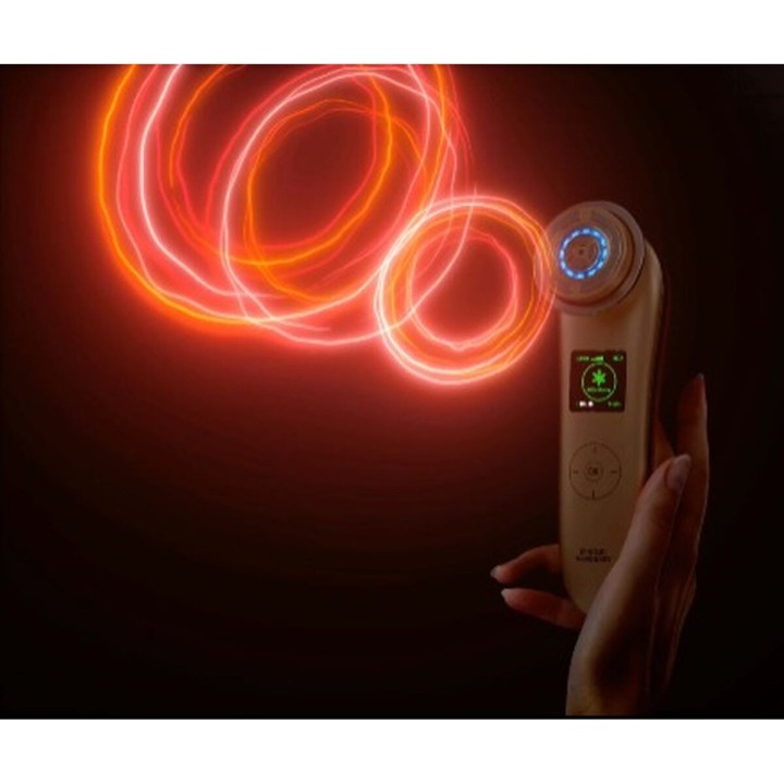 Ansigtsmassager med radiofrekvens, lysbehandling og elektrostimulering Drakefor NANOSKIN EXTREME Pink