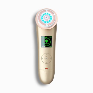 Ansigtsmassager med radiofrekvens, lysbehandling og elektrostimulering Drakefor NANOSKIN INTELIGENT Hvid Gylden