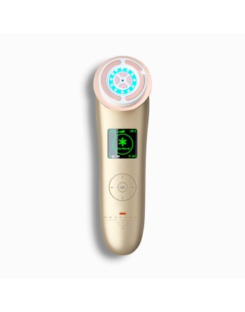 Masajeador Facial con Radiofrecuencia, Fototerapia y Electroestimulación Drakefor NANOSKIN INTELIGENT Blanco Dorado