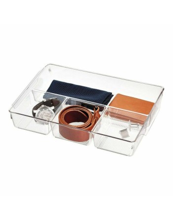 Organizador Multiusos Confortime Transparente 37,5 x 23,5 x 5, cm (12 Unidades)