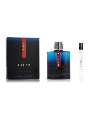 Set mit Damenparfüm Prada Luna Rossa Ocean EDT 2 Stücke