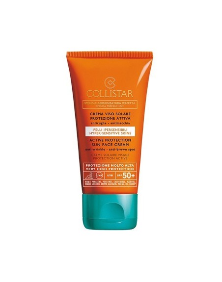 Crème Solaire Anti-Tâches Collistar Smart Sun Protection® Spf 50+ 50 ml