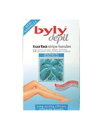 Bandas Depilatórias Corporais Depil Byly Depil (12 uds)