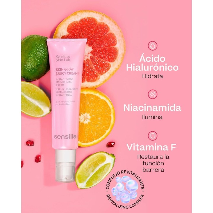 Dagcreme Sensilis SKIN GLOW FACIAL 50 ml
