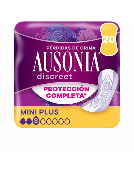 Compresas para Incontinencia Ausonia Discreet mini 20 Unidades