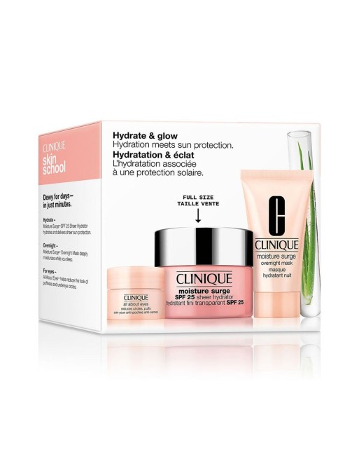 Cosmetic Set Clinique MOISTURE SURGE 3 Pieces