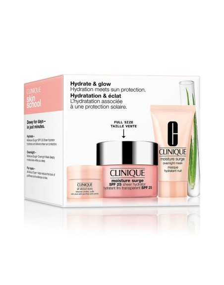 Cosmetic Set Clinique MOISTURE SURGE 3 Pieces