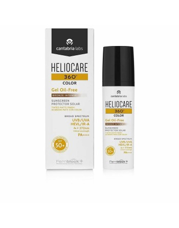 Protector Solar con Color Heliocare Bronze Intense Bronceador