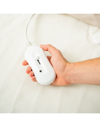 Surmatelas Chauffant Électrique Double Blewarm InnovaGoods 60+60 W 140 x 160 cm Blanc