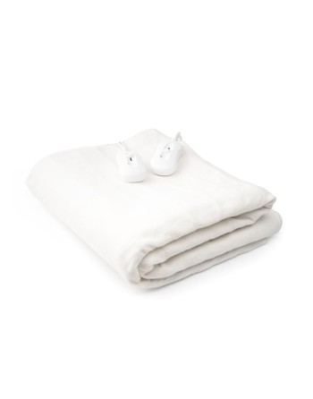 Surmatelas Chauffant Électrique Double Blewarm InnovaGoods 60+60 W 140 x 160 cm Blanc