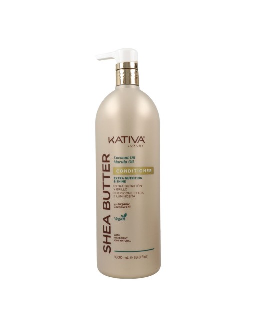 Shampoo and Conditioner Kativa SHEA BUTTER KATIVA 1 L