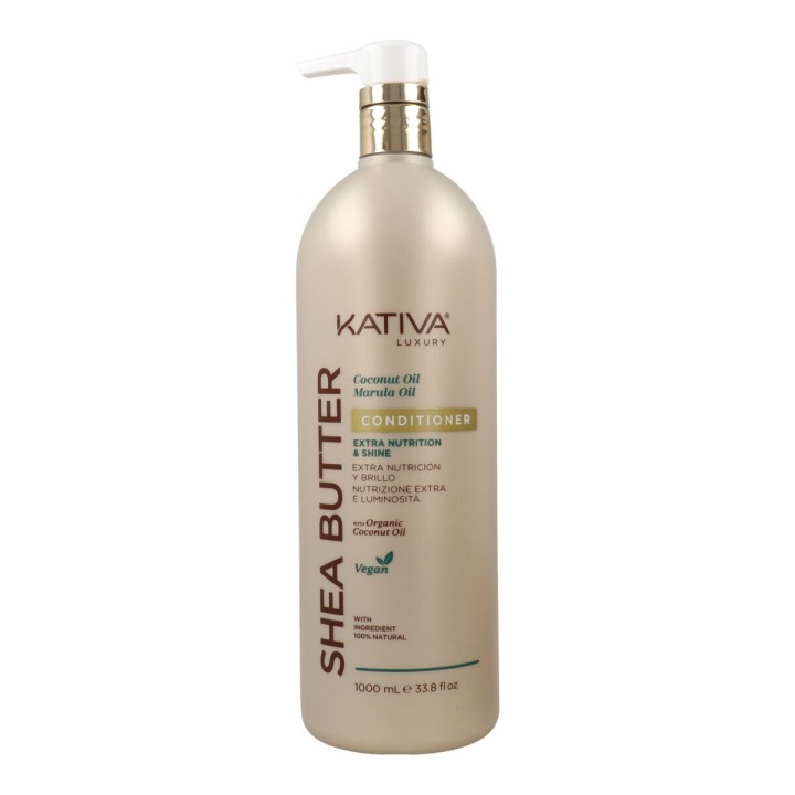 Shampoo + Hårbalsam Kativa SHEA BUTTER KATIVA 1 L
