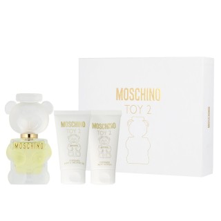 Parfume sæt til mænd Moschino Toy 2 EDP 3 Dele