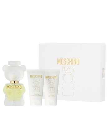 Set mit Herrenparfüm Moschino Toy 2 EDP 3 Stücke
