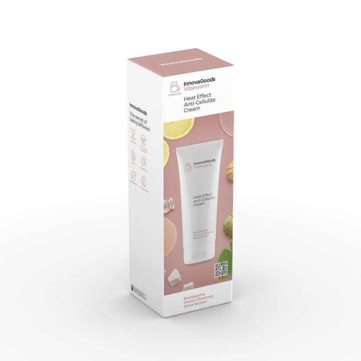 Creme mod cellulitis med varmeeffekt Kombucha Vibewarm InnovaGoods 200 ml